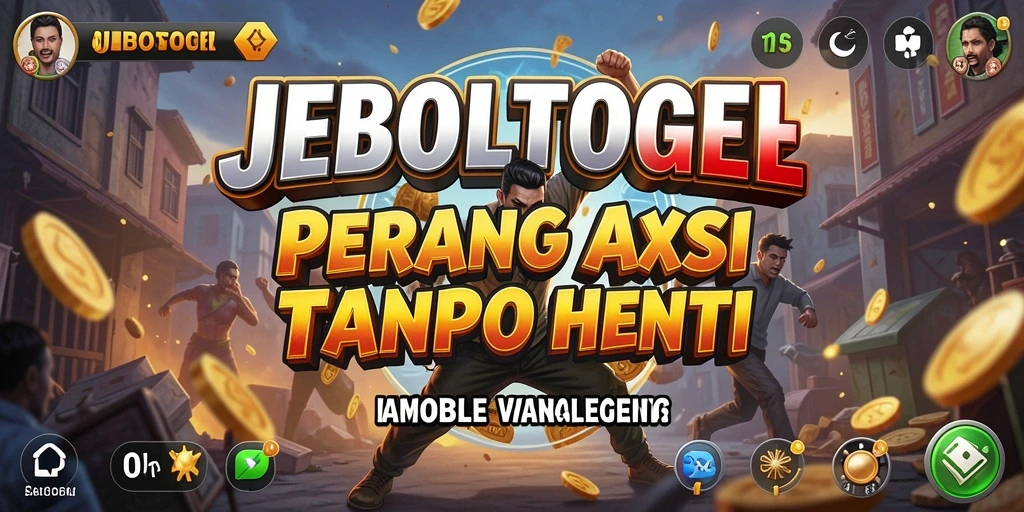 Menampilkan gameplay aksi menegangkan di JEBOLTOGEL.