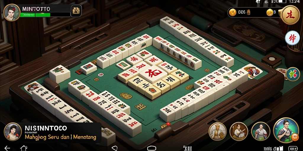 Gameplay MINTOTO yang menantang dalam permainan Mahjong.