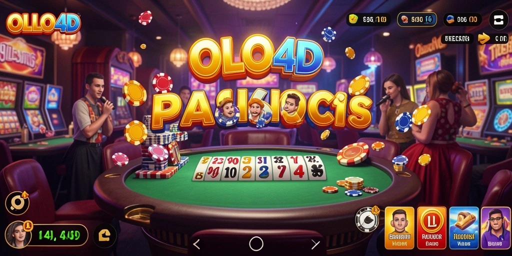 Tampilan permainan Kasino yang menarik dan interaktif di OLLO4D.