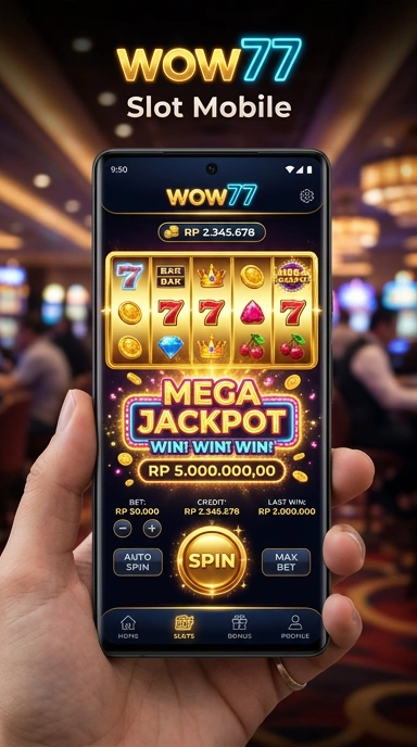 Antarmuka pengguna yang intuitif di aplikasi wow77.